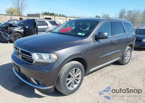 2016 Dodge Durango Sxt from USA, damaged, VIN 1C4RDJAG1GC315895